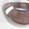 Chehalis plafoniera a sfere 5 luci G9, lampada da soffitto retrò, Ø 45 cm