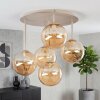 Chehalis plafoniera a sfere 5 luci G9, lampadario da soffitto diametro 45 cm