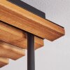 Koyoto plafoniera a soffitto 4 luci E14 con paralumi sferici boho vintage