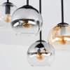 Koyoto plafoniera a 4 luci con sfere sospese E14, stile vintage moderno