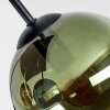 Koyoto plafoniera a 4 luci con sfere sospese E14, stile moderno vintage