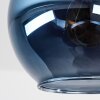 Koyoto plafoniera a 4 luci con sfere sospese E14, stile moderno vintage