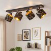 Opatija plafoniera con faretti orientabili E14, 4 luci, design geometrico