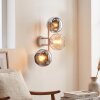 Applique moderna Koyoto, cluster verticale a parete con 3 sfere, E14