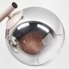 Plafoniera Koyoto moderna con tre sfere in vetro Cromo, Grigio fumo e Chiaro