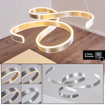 Chippewa Lampada a Sospensione LED Alluminio, 1-Luce