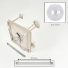 Plafoniera moderna con sfere in vetro Koyoto a grappolo, 5 luci, ø 15 cm