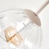 Plafoniera moderna con sfere in vetro Koyoto a grappolo, 5 luci, ø 15 cm