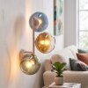 Applique da parete Koyoto moderna con struttura verticale e portalampada E14 visibili