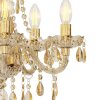 NOWA Marie lampadario a sospensione antico, lampadario a 5 luci E14 per soggiorno