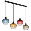NOWA Toy lampada a sospensione pendente da soffitto a 4 luci E27, lunghezza 108 cm, 60 W