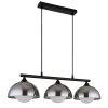 NOWA Eva lampada a sospensione moderna a 3 luci G9, L 70 cm, per sala da pranzo