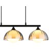 NOWA Eva lampada a sospensione moderna a 3 luci G9, L 70 cm, per sala da pranzo