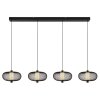 NOWA Astari lampada a sospensione LED lineare 116,5 cm moderna per sala da pranzo