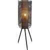 NOWA Denton piantana a tripode, lampada da terra a gabbia moderna E27 40W altezza 110 cm
