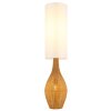 Anko NOWA lampada da terra moderna a 2 luci E27, h 125 cm, Ø 27 cm, con interruttore sul cavo
