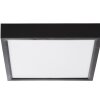NOWA Puccy plafoniera LED quadrata da soffitto 10W 3000K 1200 lumen moderna