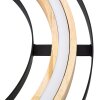 NOWA Rilas plafoniera LED rotonda Ø 46 cm moderna 21W 2600 lm 3000K