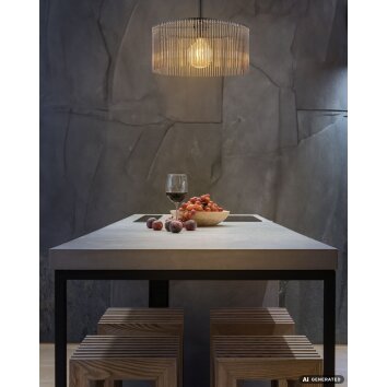 NOWA Leeds lampadario a sospensione E27 60 Watt, design moderno per interni