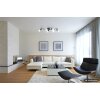 NOWA Loxy plafoniera lineare moderna lampada da soffitto a 6 luci E14 per interni