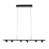 Steinhauer Marcadore LED lampada a sospensione lineare 6 faretti 3000 Lumen 2700 Kelvin 5 Watt