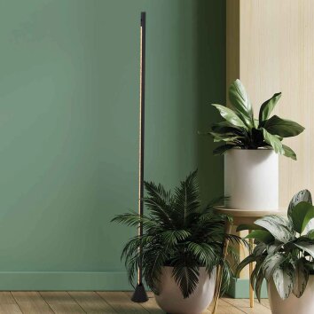 Steinhauer Luzhaz lampada da terra LED moderna con interruttore 24W 2400lm 2700K