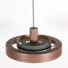 Steinhauer Flinter lampada a sospensione moderna rotonda E27, lunghezza 50 cm