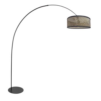 Steinhauer Curve lampada ad arco da terra con interruttore, 210 cm per salotto