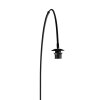 Steinhauer Curve lampada da terra ad arco E27 con interruttore, moderna