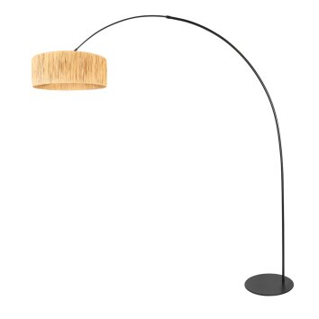 Steinhauer Curve lampada da terra ad arco E27 con interruttore, moderna