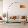 Steinhauer Curve lampada da terra ad arco moderna E27 con interruttore per soggiorno