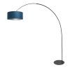 Steinhauer Curve piantana ad arco moderna, lampada da terra alta 210 cm
