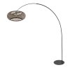 Steinhauer Curve lampada da terra ad arco con interruttore, E27, altezza 210 cm
