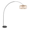 Steinhauer Curve lampada da terra ad arco, lampada da lettura per divano moderna