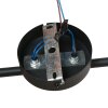 Steinhauer Bambus plafoniera da soffitto con 2 faretti orientabili, stile moderno