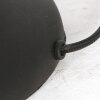 Steinhauer Lampada da tavolo Lyons, base scultorea in legno, paralume nero orientale