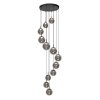 Steinhauer Bollique lampadario a sospensione LED a 12 luci moderno ø 50 cm, 50 cm