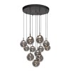 Steinhauer Bollique lampadario a sospensione LED a 12 luci moderno ø 50 cm, 50 cm