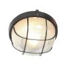 Steinhauer Bleoba plafoniera da soffitto rotonda a gabbia 1 luce E27 diametro 30 cm