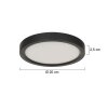 Steinhauer Luminix plafoniera LED da soffitto rotonda moderna 15 Watt 1500 lumen Ø20 cm