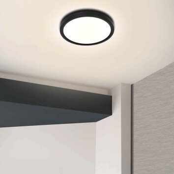 Steinhauer Luminix plafoniera moderna LED rotonda da soffitto 29 cm 18W 1500 lm