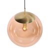 Steinhauer Bollique lampada a sospensione globo rotondo moderna E27, lunghezza 40 cm