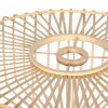 Steinhauer Lampada a sospensione a gabbia Sparkled Light, regolabile con paralume marrone