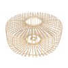 Steinhauer Sparkled Light lampada a sospensione gabbia, lampada sospesa E27, L 50 cm