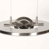 Steinhauer Soleil lampada a sospensione rotonda moderna a 2 luci LED, 32 cm