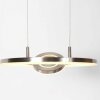 Steinhauer Soleil lampada a sospensione rotonda moderna a 2 luci LED, 32 cm
