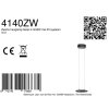 Steinhauer Soleil lampada a sospensione LED 2 punti luce rotonda Ø 32 cm regolabile