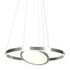 Steinhauer Ringlux lampada a sospensione LED ad anello moderna 3 luci 60 cm