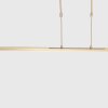 Steinhauer Zelena LED lampada a sospensione per isola cucina, a 3 luci, regolabile in altezza, lunghezza 155 cm