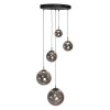 Steinhauer Bollique lampadario a sospensione LED 5 luci con sfere moderno ø 60 cm
